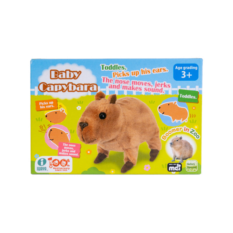 Buy Battery Operated Capybara Animated Pet Toy wholesale australia