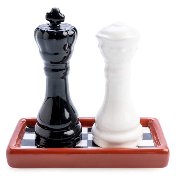 Flavour Mates Chess Salt & Pepper Set