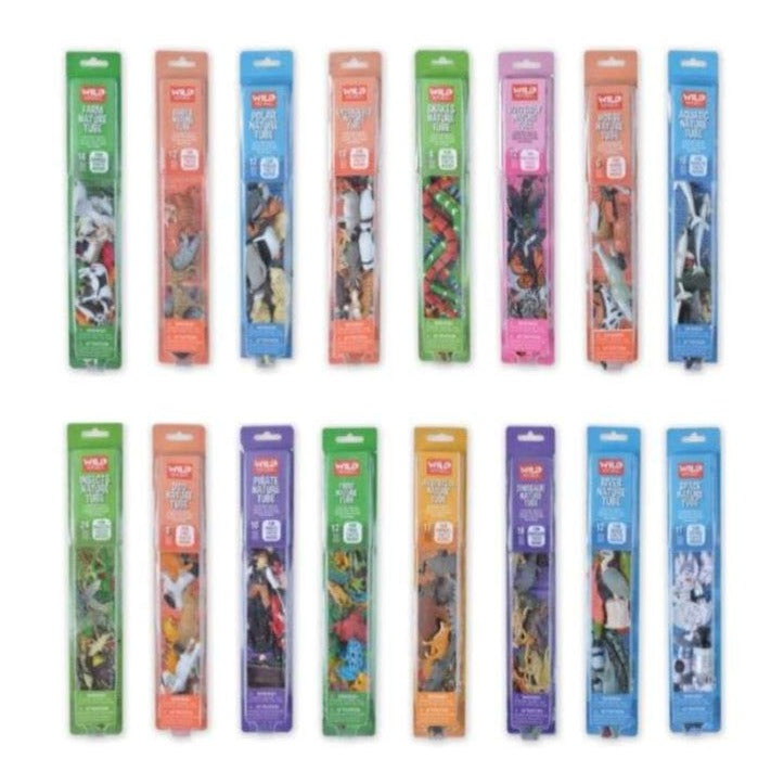 Wild Republic Nature Tube of Toy Figures with Playmat WHOLESALE