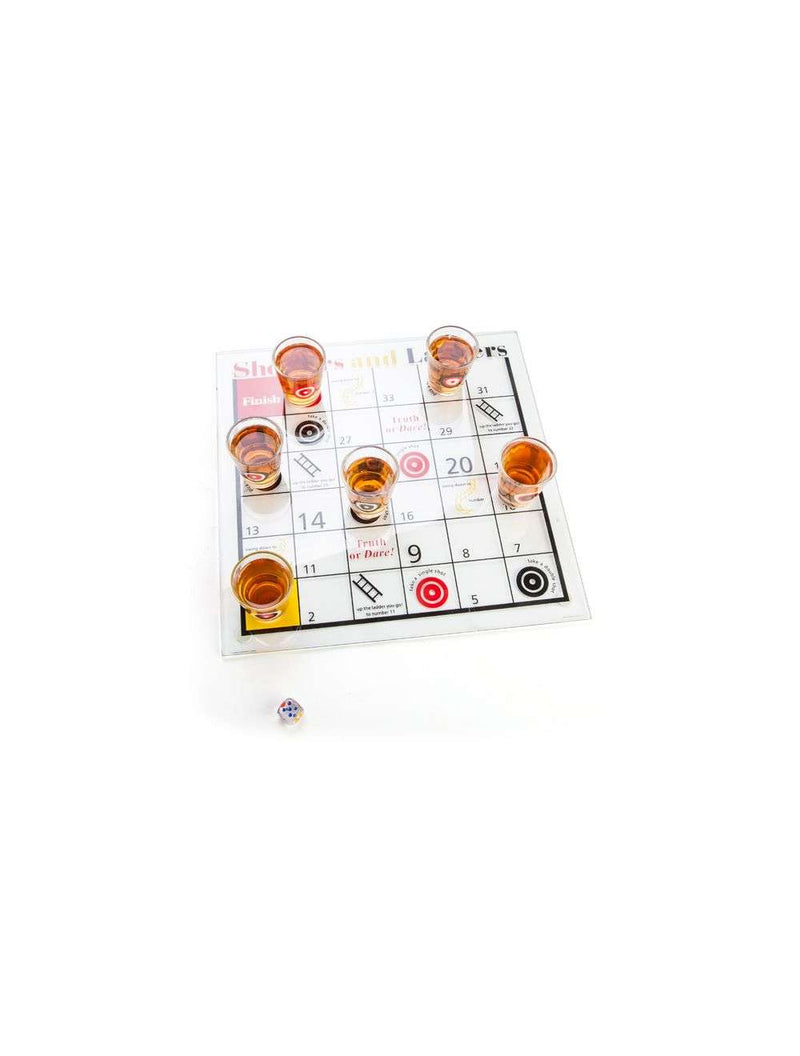Shooters and Ladders Drinking Board Game