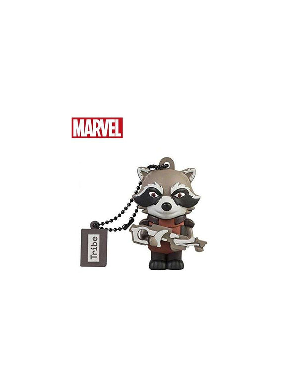 Tribe Marvel Avengers GOTG Rocket Raccoon Storage USB 32GB Flash Drive Figure