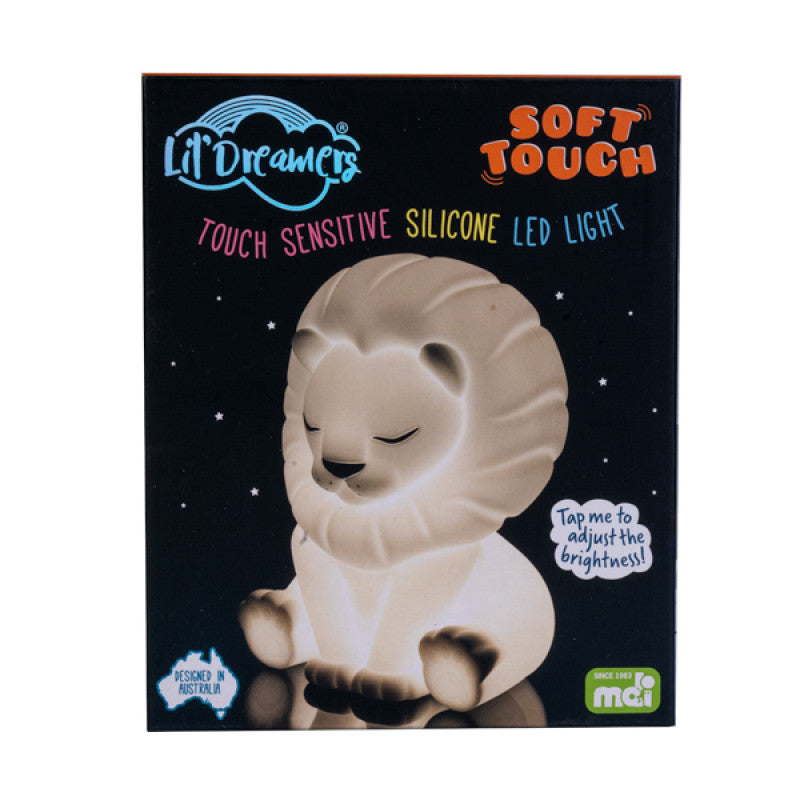 Lil Dreamers Lion Silicone Touch LED Night Light