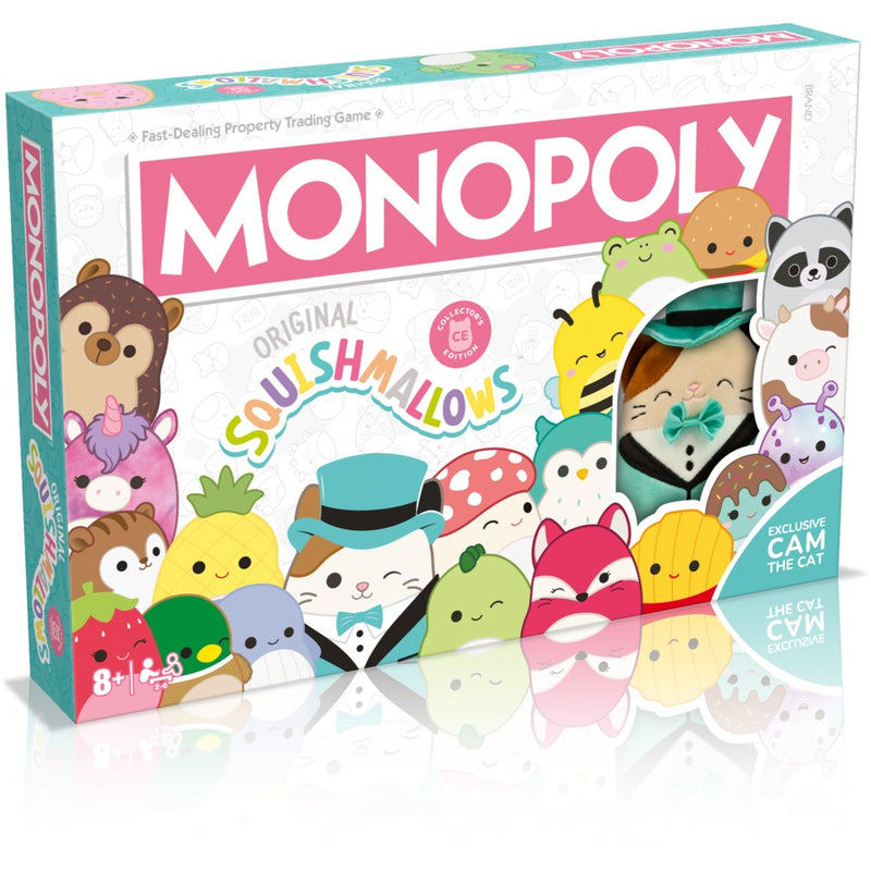 Squad Up with Squishmallows Monopoly Edition Game
