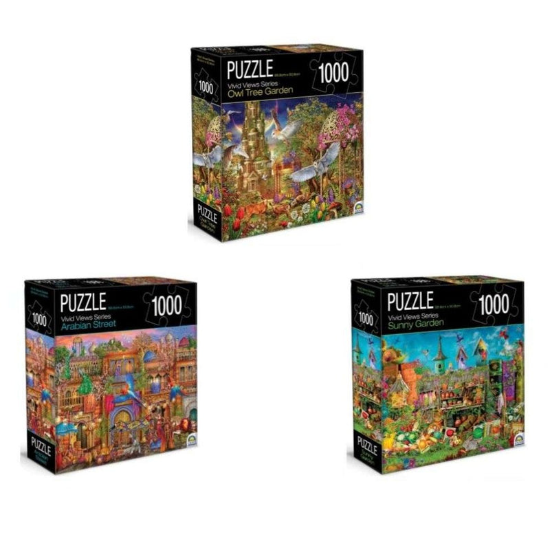 crown vivid 1000 piece puzzle
