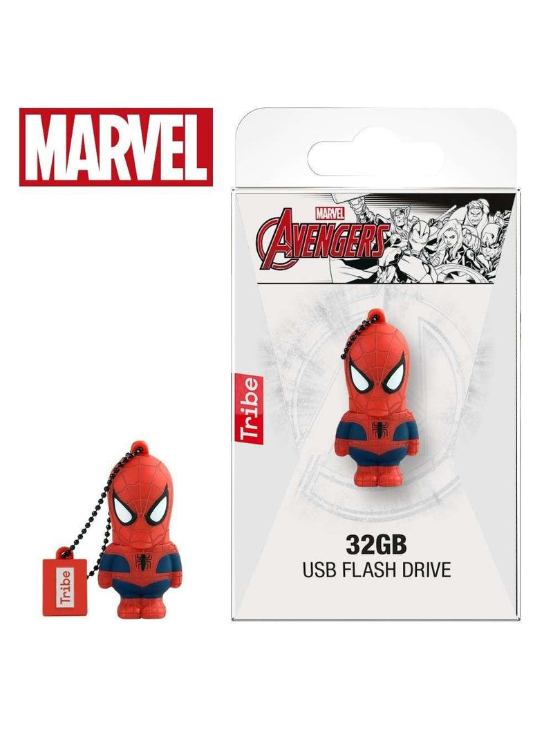 Tribe Marvel Avengers Spider-man Storage USB 32GB Flash Drive Figure
