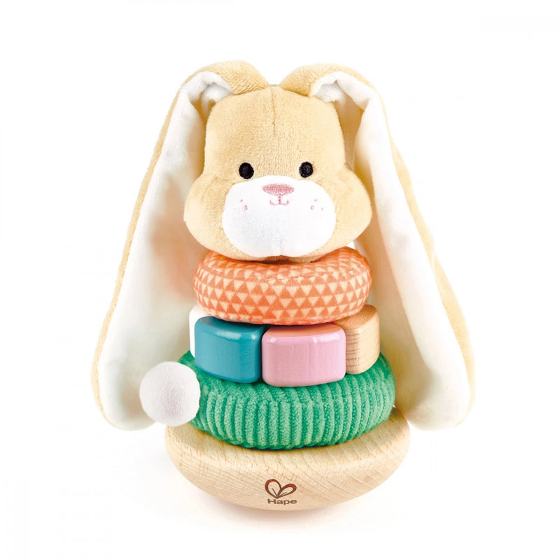 Bunny Stacker with textured Rings