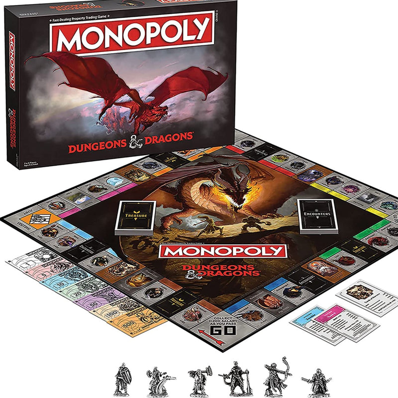 Dungeons & Dragons! monopoly 