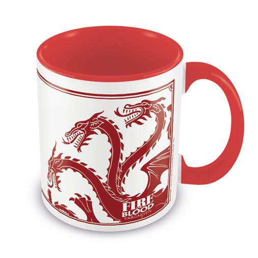 GAME OF THRONES RED COFFEE TEA MUG