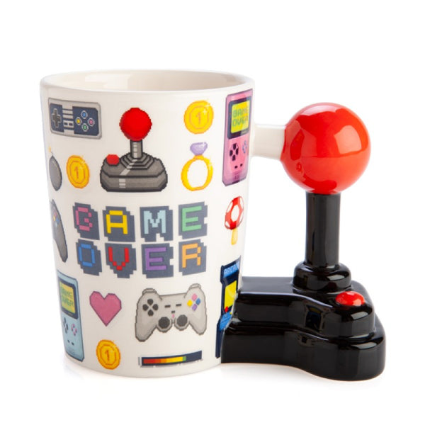 Joystick 3D Handle Ceramic Coffee or Tea Mug