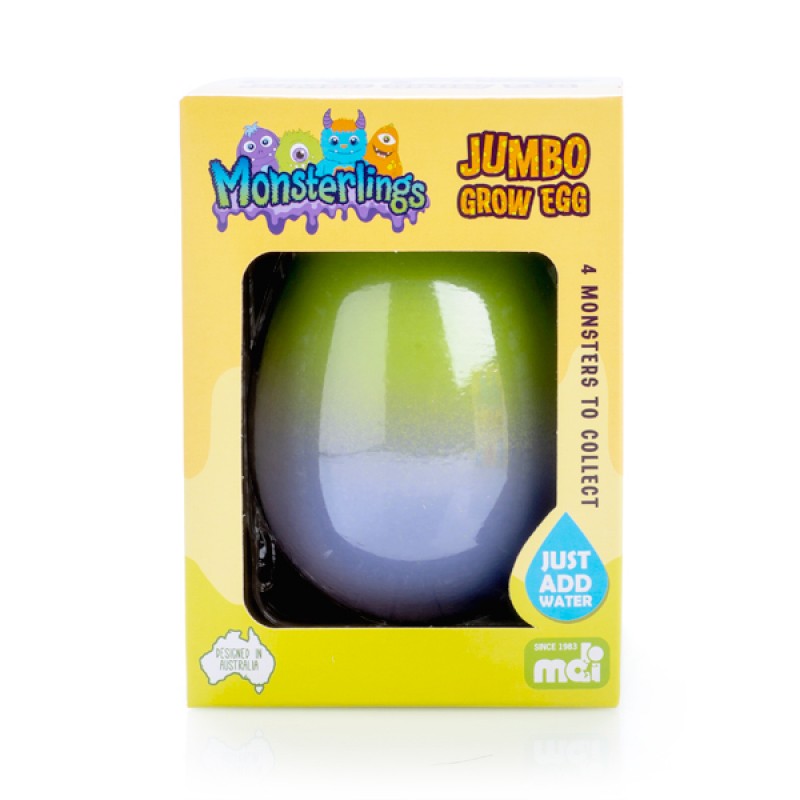 Monsterlings Jumbo Grow Egg (6 in CDU)