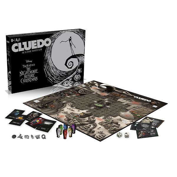 Nightmare Before Christmas Cluedo Edition Board Game