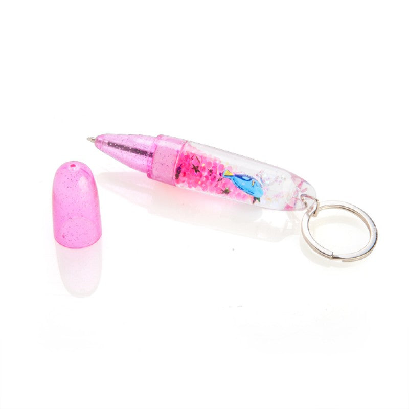 Sea Animal Glitter Pen Keychains Assorted