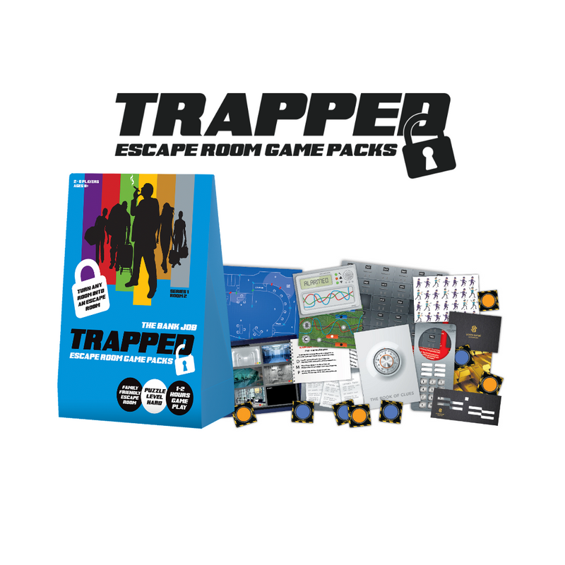 TRAPPED Escape Room Games (12 CDU) Assorted