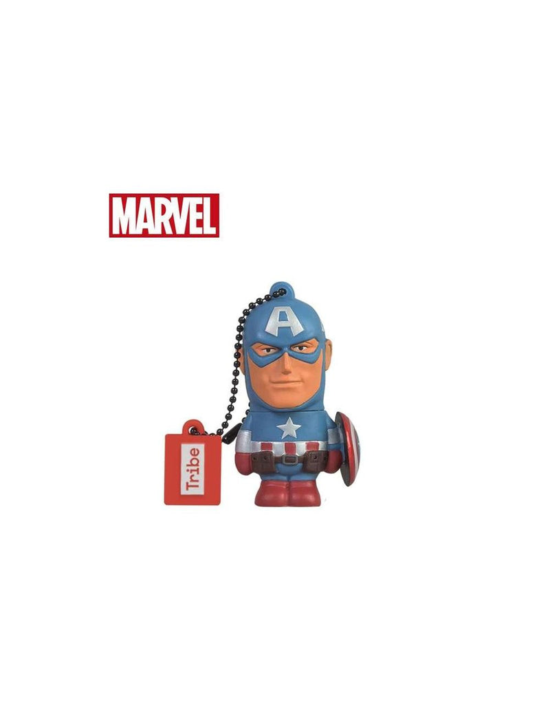 Tribe Marvel Avengers Captain America Storage USB 32GB Flash Drive Figure
