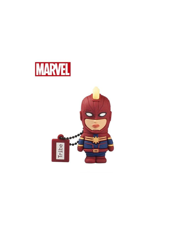 Tribe Marvel Avengers Captain Marvel Storage USB 32GB Flash Drive Figure