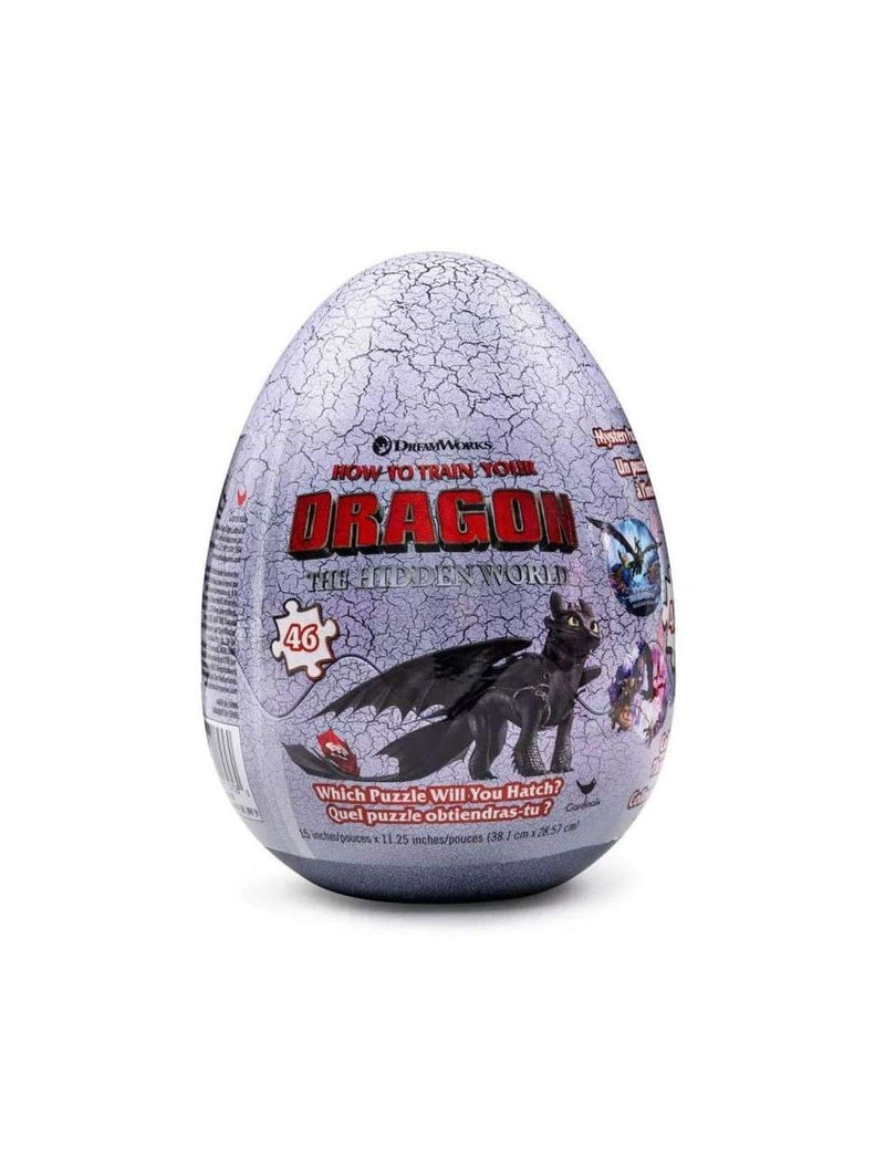 How To Train Your Dragon Egg Puzzle 46 Piece Assorted