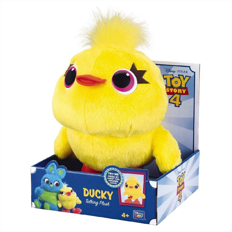 Toy Story Ducky Plush 9 Deluxe Talking Toy