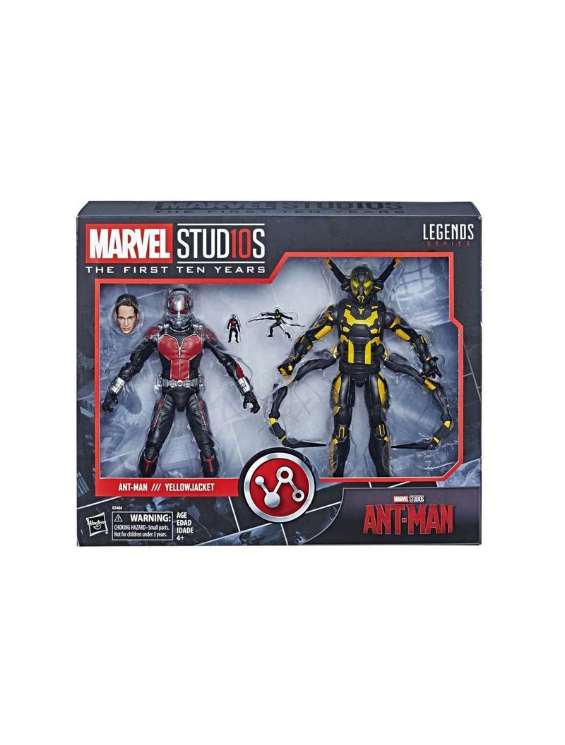 Marvel Legends Series Marvel Studios 10th Anniversary 6" Action Figure 2 Pack - Ant-Man and Yellowjacket