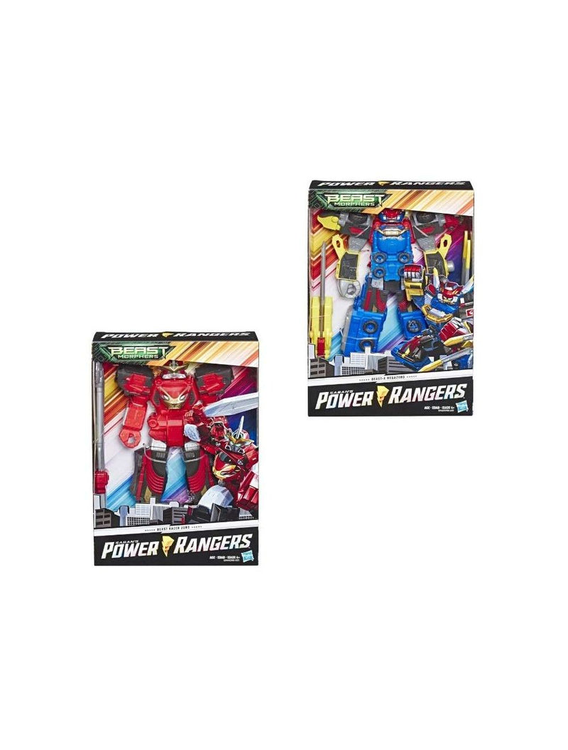 Power Rangers Beast Morphers 10" Beast Racer Megazord Action Figure Assorted