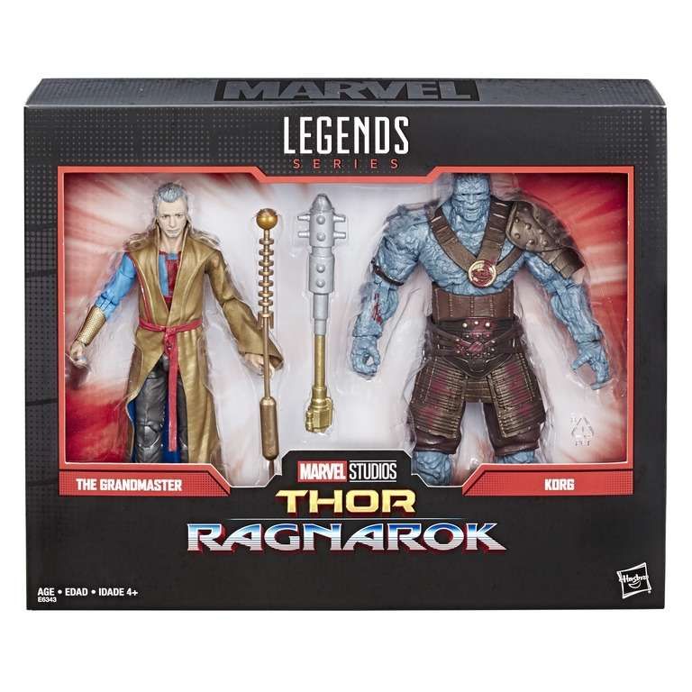 Marvel Legends Series 80th Anniversary Action Figure 2 Pack - Grandmaster and Korg (6" Scale)