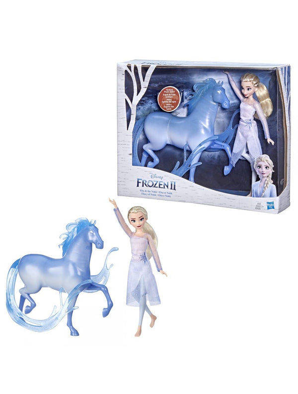 Disney Frozen 2 Elsa Fashion Doll & the Nokk Figure - Mythical Water Spirit