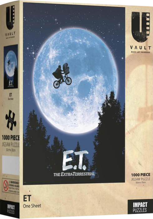 E.T. The Extra Terrestrial - One Sheet 1000 Piece Jigsaw Puzzle