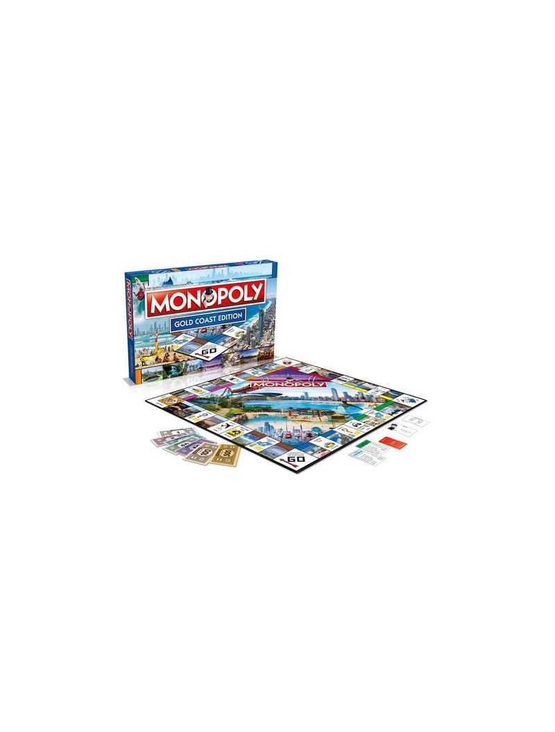 Monopoly Gold Coast City Edition Board Game