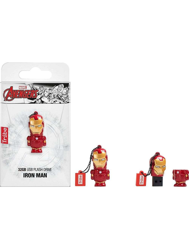 Tribe Marvel Avengers Iron Man Storage USB 32GB Flash Drive Figure
