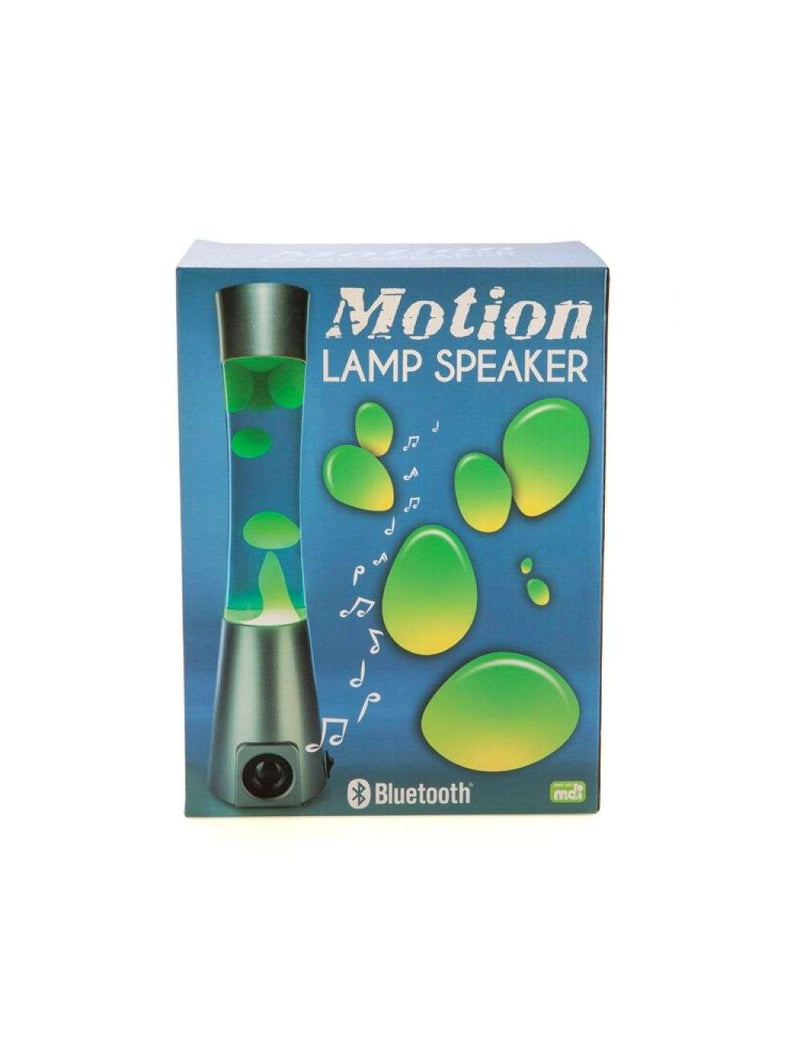 Motion Lamp Light with Wireless Bluetooth Speaker - Silver/Blue/Yellow