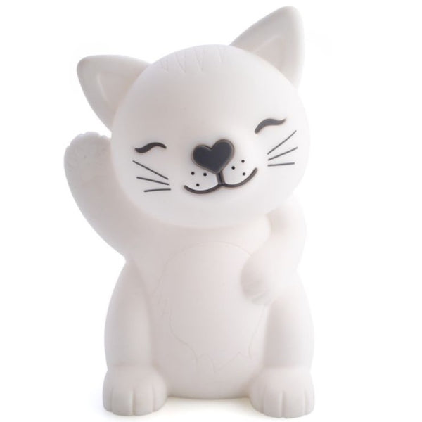 Lil Dreamers Cat Soft Touch Rubber LED Night Light