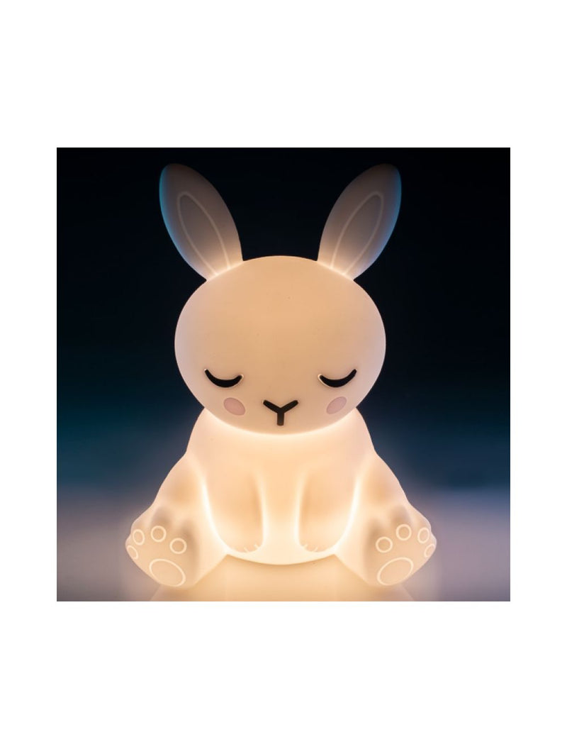 Lil Dreamers Bunny Rabbit Soft Touch Rubber LED Night Light