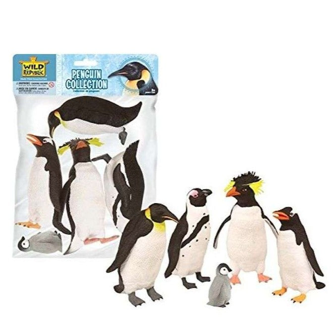 penguin figures wild republic polybag