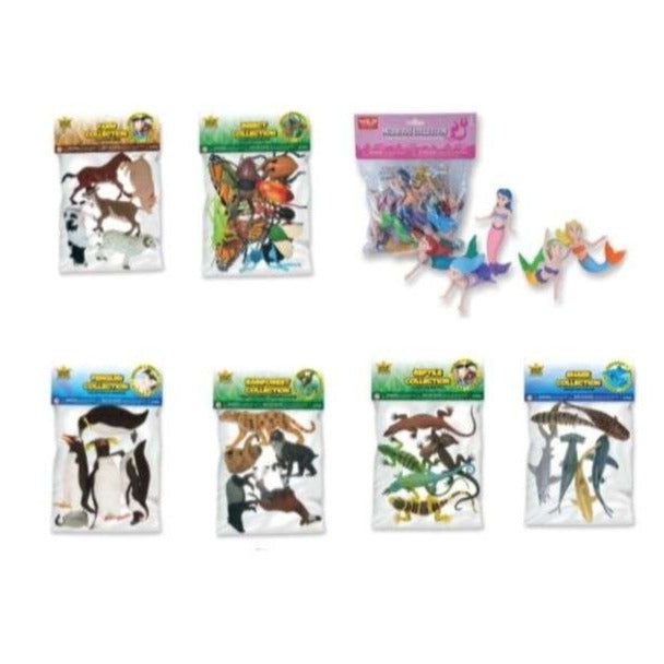 Play sensory animal figures wild republic polybag