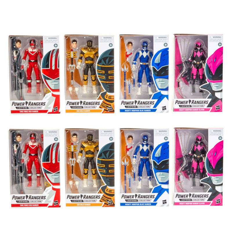 Saban's Power Rangers Lightning Collection 6" Action Figure Wav 5 Full Case - (8 Figures)