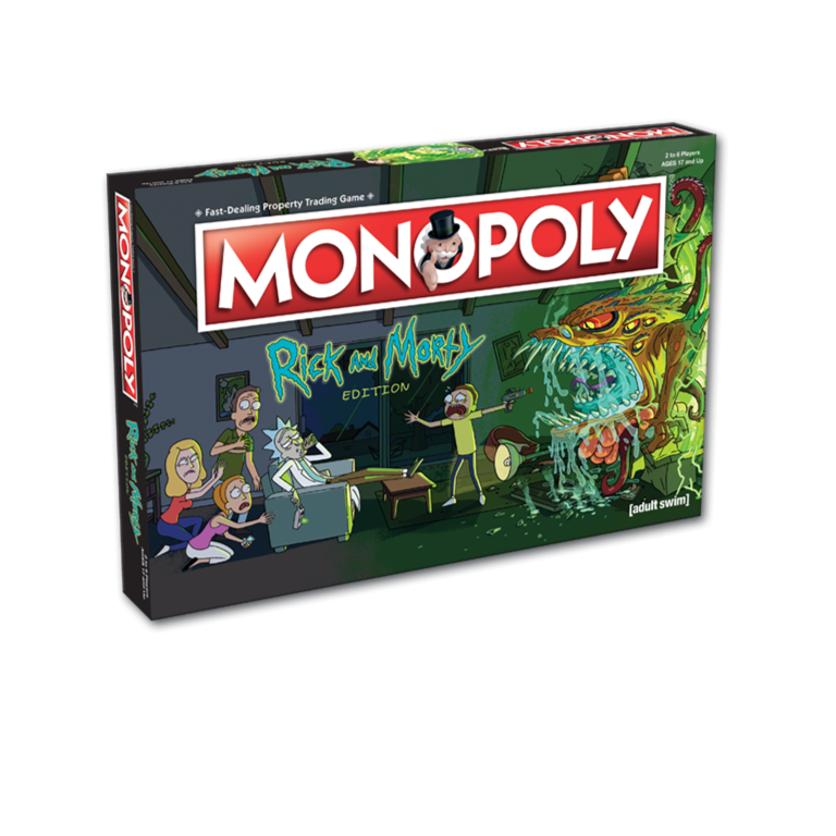 Monopoly Rick and Morty Edition Board Game