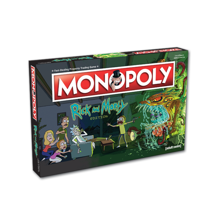 rick and morty monopoly