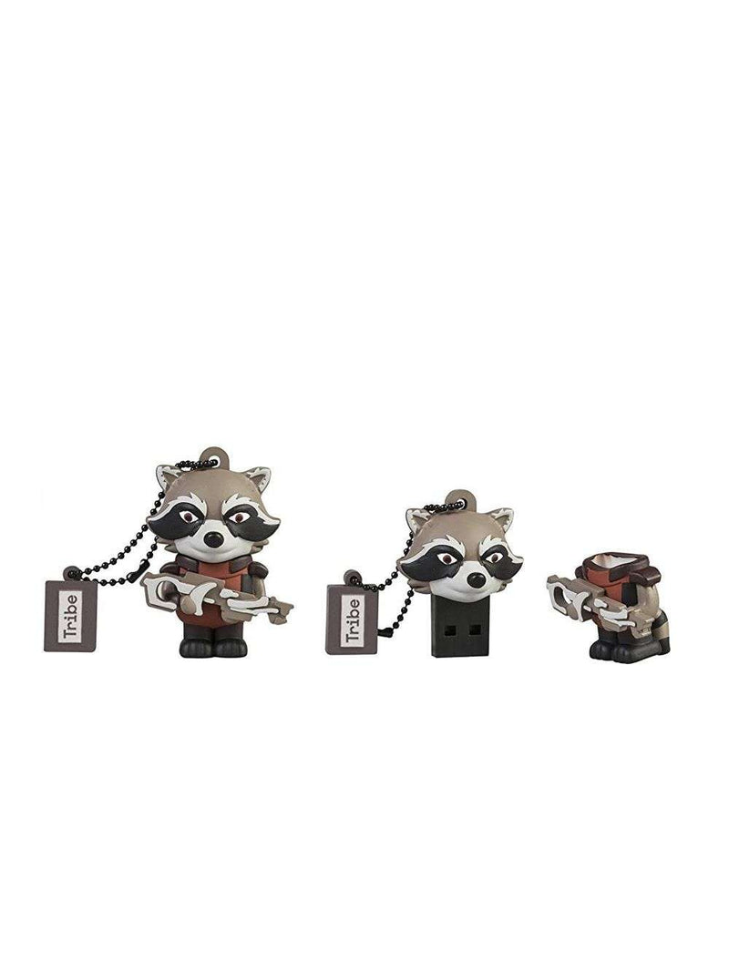 Tribe Marvel Avengers GOTG Rocket Raccoon Storage USB 32GB Flash Drive Figure