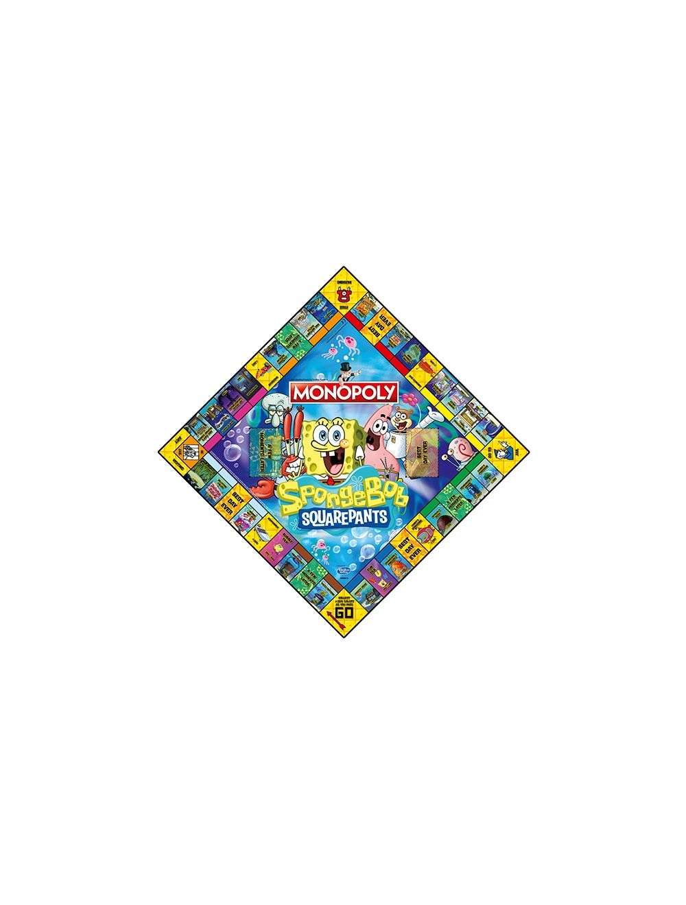 Monopoly board fashion game SpongeBob SquarePants