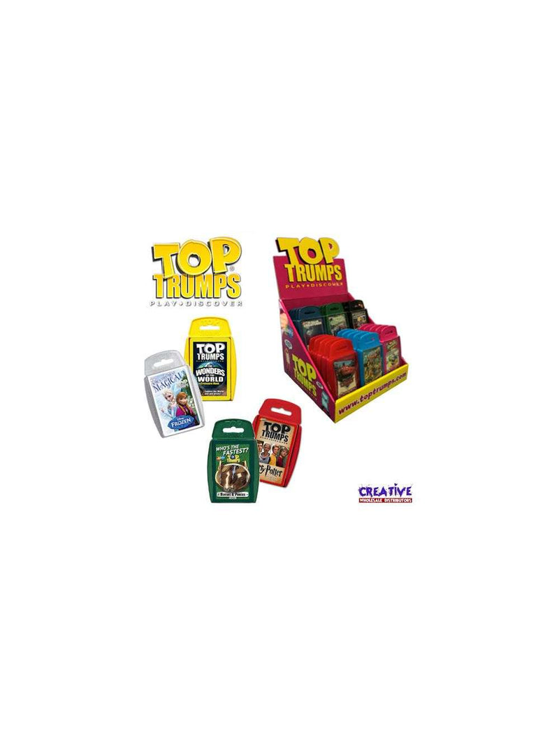 Top Trumps Card Game Mixed Packs (36 in CDU)