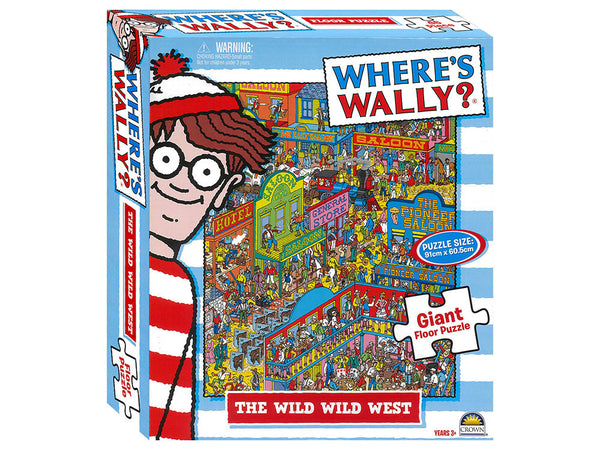 Wheres Wally Floor Puzzle 46pce Assorted