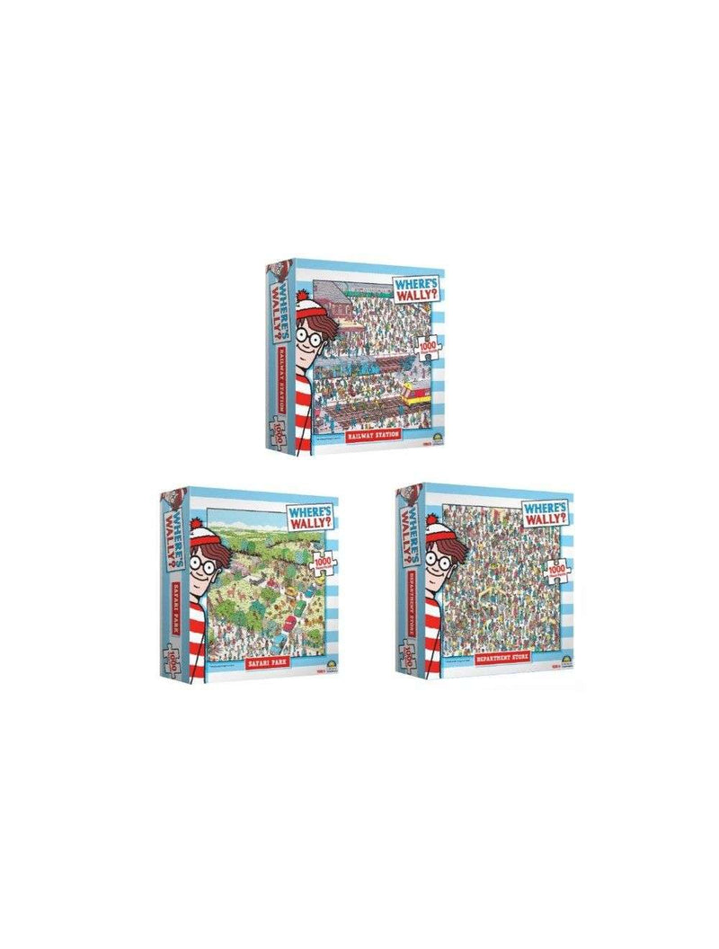Where's Wally 1000 Piece Puzzle Assorted