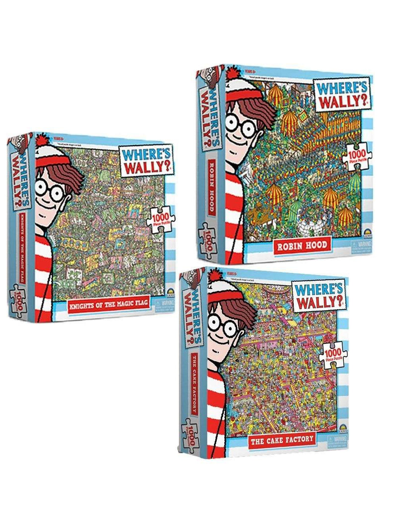 Where's Wally 1000 Piece Puzzle Assorted